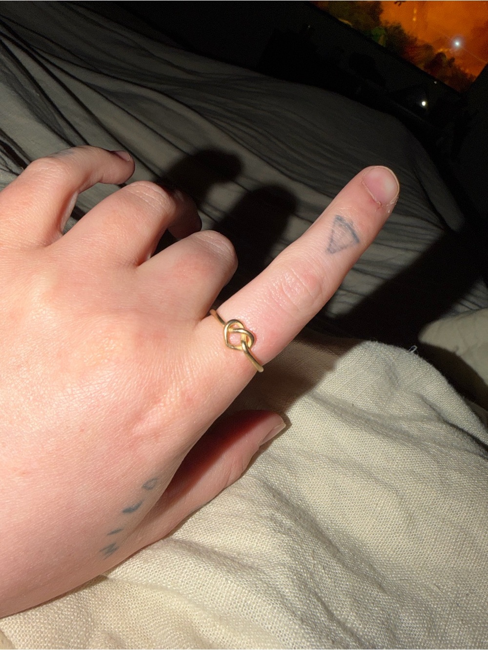James Avery 14K Gold Knot Ring